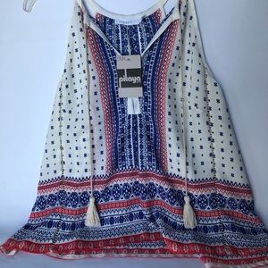 Lush spaghetti strap flowy tank *NWT*